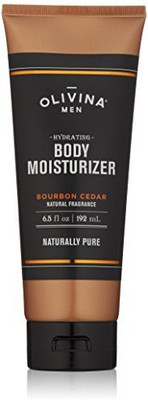 

Olivina Men Hydrating Body Moisturizer, Bourbon Cedar, 6.5 Oz.(192.23 ml)