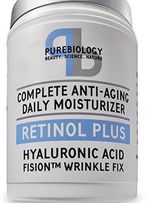 

Pure Biology Retinol + Complete Anti-Aging Facial Moisturizer Cream With Hyaluronic Acid & Breakthrough Anti Wrinkle Complex - For Face And Eye Area 1.7 Fl Oz(50.28 ml)