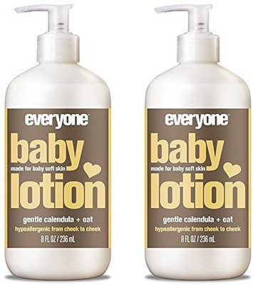 

Everyone Baby Calendula And Oat Lotion (Pack Of 2) With Olive Fruit, Sesame Seed Oil, Oat, Mango, Shea Oil, Cocoa Seed Butter, Rice Protein, Aloe Vera, Chamomile And Orange Peel Oil, 8 Fl. Oz. Each(236.59 ml)