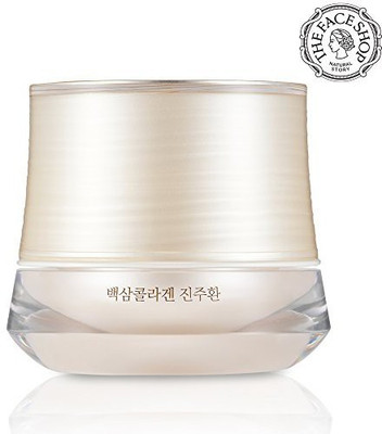 

The Face Shop Yehwadam White Ginseng Collagen Pearl Capsule Cream, Premium Skin Care, Traditional Korean Herbs And Flowers Anti Aging Treatment (50Ml/1.69 Oz)(49.98 ml)