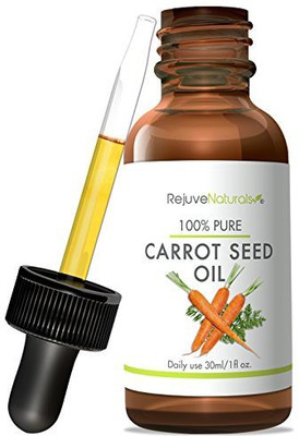 

RejuveNaturals Carrot Seed Oil (1Oz) 100% Pure, Cold Pressed Carrier Oil, Hexane Free By . For Youthful, Radiant Skin & Hair. Dark Spot Treatment & Anti Wrinkle Repair. Moisturizing & Toning(29.57 ml)