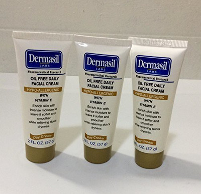 

Dermasil 3Pck - Day Cream Oil Free Daily Facial Cream 2 Fl. Oz(59.15 ml)