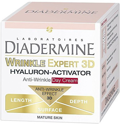 

Diadermine Wrinkles Expert 3D Hyaluron Activator - Anti-Wrinkle Day Cream - 1.76 Fl.Oz (50 Ml) -(52.05 ml)