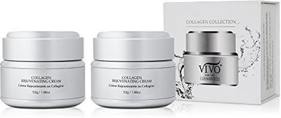 

Vivo Per Lei Collagen Cream For Face, Lets You Age At Your Own Pace, 53 G/ 1.86 Oz. (Pack Of 2)(55.01 ml)