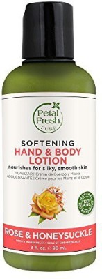 

Petal Fresh Pure Softening Hand & Body Lotion, Rose & Honeysuckle, 3 Fluid Ounce(88.72 ml)