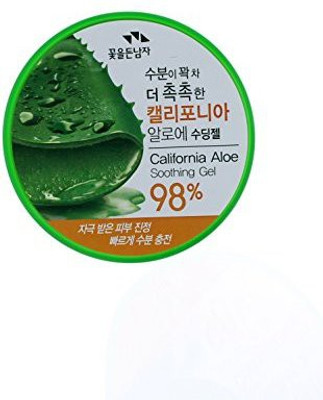 

THE FLOWER MEN Somang California Aloe Vera 98% Soothing & Moisturizing Gel 300Ml(300 ml)
