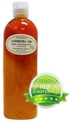 

Dr Adorable Andiroba Oil Unrefined (Virgin) Organic 100% Pure 16 Oz/1 Pint(473.18 ml)