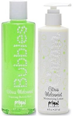 

Primal Elements Bubble Bath And Lotion 8 Oz - Citrus Melonmint(236.59 ml)
