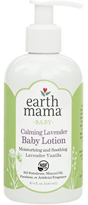 

Earth Mama Calming Lavender Baby Lotion With Organic Calendula, 8-Fluid Ounce(236.59 ml)