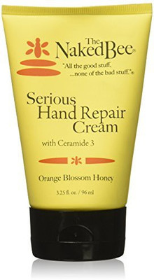 

The Naked Bee Serious Hand Repair Cream, 3.25 Ounce, Orange Blossom Honey(96.11 ml)