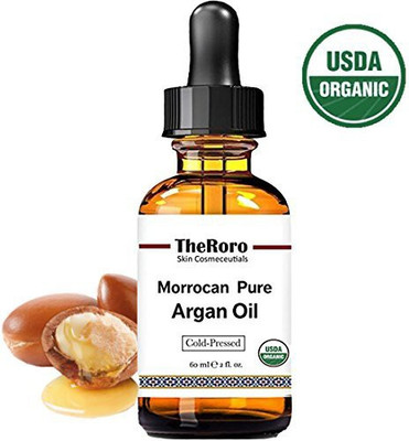 

The Roro 100% Morrocan Pure Argan Oil - Natural, Cold Pressed Virgin, Unrefined,2 Oz(59.15 ml)