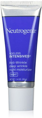 

Neutrogena Ageless Intensives Anti-Wrinkle Deep Wrinkle Night Facial Moisturizer With Retinol And Hyaluronic Acid To Hydrate Skin And Fight Signs Of Aging 1.4 Oz(41.4 ml)