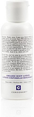 

Consonant All Natural Organic Body Lotion Scent 002 With Persea Gratissima Seed Oil, Aloe Barbadensis Leaf Extract, And Beeswax, 99 Ml(99 ml)
