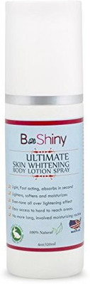 

BeShiny Skin Lightening Brightening Body Lotion Spray 120Ml With Glutathione Kojic Acid Alpha Arbutin & Licorice Root Extract Helps Reduce The Appearance Of Age Spots And Dark Spots(120 ml)