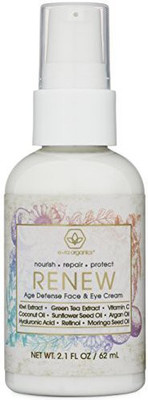 

Era Organics Anti Aging Face & Eye Cream - Natural Hyaluronic Acid Moisturizer Cream For Wrinkles With Natural & Organic Ingredients To Rejuvenate Fine Lines, Crows Feet, Under Eye Bags, Dark Circles (2Oz)(59.15 ml)
