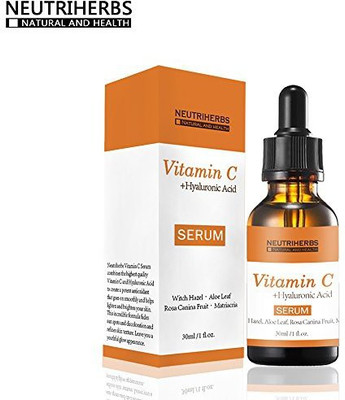 

Neutriherbs Superior Vitamin C Serum With Hyaluronic Acid - Natural Whitening & Anti Wrinkle Reducer Formula For Face 1 Fl Oz (Vitamin C Serum)(29.57 ml)