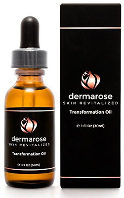 

Dermarose 100% Organic Essential Oil Serum Blend For Face, Hair, Beard, Skin And Nails - Natural Moisturizer With Organic Coconut, Argan, Safflower, Grapeseed, Jojoba, Rose Hip And Avocado Oils. 1 Oz(29.57 ml)