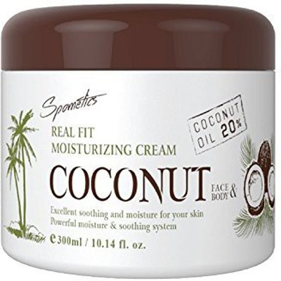 

Spometics Real Fit Moisturizing Cream Coconut Face & Body (300Ml)(300 ml)