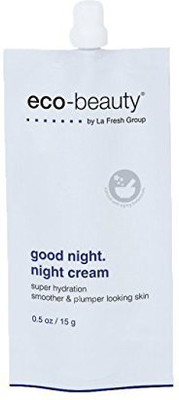 

La Fresh Eco-Beauty Moisturizing Night Cream - Natural Face And Neck Moisturizer To Hydrate, Smooth And Revitalize Skin (0.5 Oz Travel Pouch)(14.79 ml)