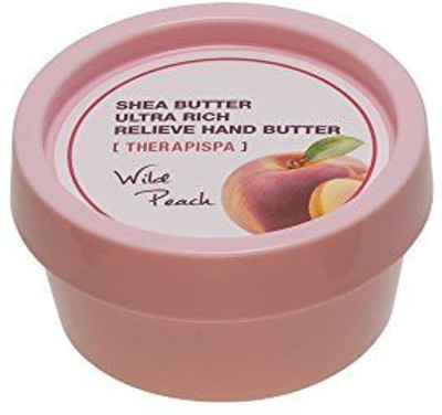 

Therapispa Ultra Rich Relieve Hand Butter (Wild Peach) - Fast Absorbing, Cold Pressed Shea Butter - Best For Dry, Rough, Overworked Hands - 2.4 Fl Oz.(70.98 ml)