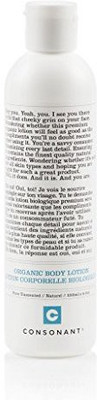 

Consonant All Natural Organic Body Lotion Pure Unscented With Coconut Oil, Shea Butter, And Jojoba Oil, 250 Ml(250 ml)