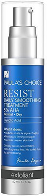 

Paula's Choice Resist Anti-Aging Daily Smoothing Treatment With 5% Aha Glycolic Acid, 1.7 Oz (1 Bottle) Facial Exfoliant For Normal To Dry Skin(50.28 ml)