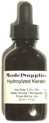 

ModelSupplies Keratin Protein Diy Ingredient 30 Ml Hydrolyzed Keratin With Instructions And Pipet For Measuring For Hair And Skin(30 ml)