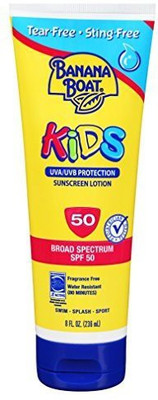 

Banana Boat Kids Tear Sunscreen Lotion Spf 50, 8 Ounce (Pack Of 3)(236.59 ml)