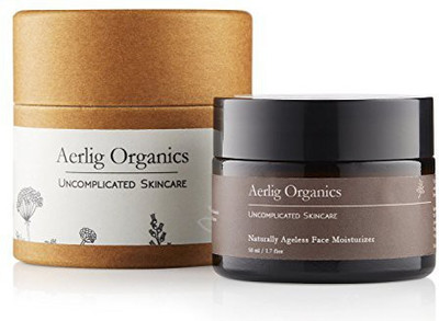 

Aerlig Organics Organic Moisturizer For Face And Eye Area. Anti Aging Formula Reduces Wrinkles, Fine Lines .Best Natural Day And Night Cream With Coconut Oil, Shea Butter Vitamin E Oil 1.7 Fl.Oz(50.28 ml)