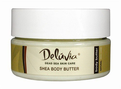 

DEL�VIA Shea Body Butter 8 Ounce Aloe Vera Body Lotion, Hand Lotion, Moisturizer, After Sun Care, Anti-Aging, Healing Lotion For Psoriasis, Eczema, Sunburn, Rashes, Bug Bites. For All Skin Types.(236.59 ml)