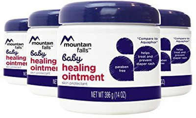 

Mountain Falls Baby Healing Ointment For Diaper Rash, Compare To Aquaphor, 14 Ounce (Pack Of 4)(414.03 ml)