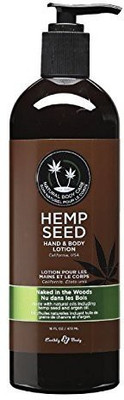 

Earthly Body All Natural Hand And Body Lotion With Hemp Seed And Argan Oil - Naked In The Woods Huge 16 Oz.(473.18 ml)