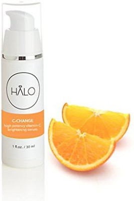 

Halo Beauty Best Organic Natural Vitamin C Serum For Face - C Change By : Brightening Serum & Anti-Aging Skin Care For Women With Citrus Stem Cells, Hyaluronic Acid, Msm And Ferulic Acid. 1 Oz(29.57 ml)