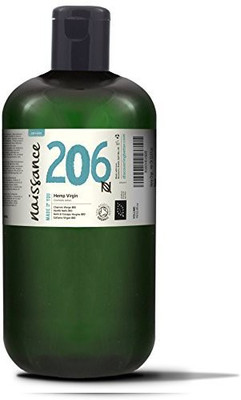 

Naissance Organic Hemp Oil, Uk Soil Association Certified. 33.8 Fl. Oz. Antibacterial, Skin Regenerative, Antioxidant Skin Oil.(112.38 ml)