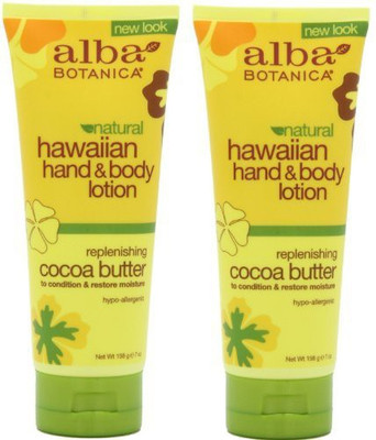 

Alba Botanica Hawaiian Hand & Body Lotion, Cocoa Butter, 7 Oz / 200 Ml By(207.01 ml)