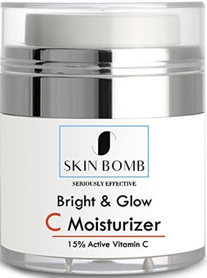 

Skin Bomb 'S Vitamin C Moisturizer, 1.7 Oz - For Age Spots, Skin Tone, Anti-Aging, Wrinkles Firming, Dark Circles,Best Cream,Moisture Natural Facial(50.28 ml)