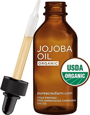 

Pure Acres Farm Organic Jojoba Oil (2 Oz.) Best Quality Oil For Skin, Face, And Hair. Cold Pressed, Unrefined, Hexane-Free, And Non-Gmo.(59.15 ml)