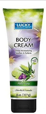 

Lucky Brand Supersoft Body Cream With Aloe Vera, Refresh, Revitalize & Moisturize 8 Oz.(236.59 ml)