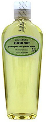 

Dr Adorable Organic Kukui Nut Oil Cold Pressed 100% Pure 8 Oz(236.59 ml)