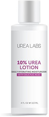 

UREA LABS Lotion 10% Dry Skin Moisturizer With Salicylic Acid And Lavender Oil. Triple Action, Intensive Urea Healing, Hydrating And Therapeutic Lotion For Hand Foot And Body Use. 4 Oz(118.29 ml)
