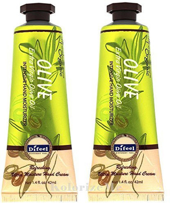 

Difeel Organic Moisturizing Hand Cream 1.4 Oz / 42 Ml (Olive-2Pack)(41.4 ml)