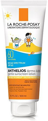 

La Roche Posay Anthelios Kids Sunscreen For Face And Body Spf 60 With Antioxidants And Vitamin E, 10.1 Fl. Oz.(2.96 ml)