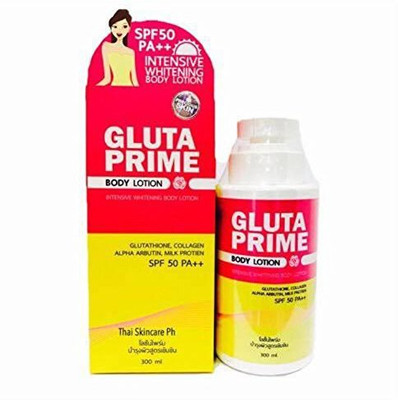 

A Bonne Gluta Prime Body Lotion 300 Ml Lightening Whitening Aura From Thailand(300 ml)