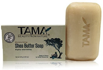 

TAMA Cosmetics All Moisturizing Shea Butter Soap 4.25 Oz(125.69 ml)