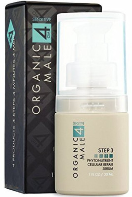 

Organic Male Om4 Sensitive Step 3: Phytonutrient Cellular Repair Serum - 1 Oz(29.57 ml)