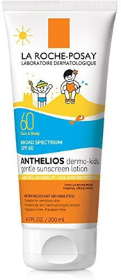 

La Roche Posay Anthelios Kids Sunscreen For Face And Body Spf 60 With Antioxidants And Vitamin E, 6.76 Fl. Oz.(22.48 ml)