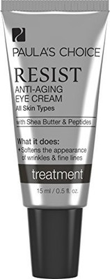 

Paula's Choice Resist Anti Aging Eye Cream With Shea Butter & Peptides Face Cream For Fine Lines & Wrinkles Around The Eye 1 0.5 Oz Tube(14.79 ml)