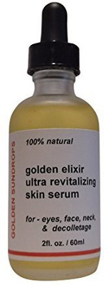 

Golden Sundrops Elixir Ultra Revitalizing Skin Serum, For Eyes, Face, Neck, Decolletage, 100% Natural(29.57 ml)