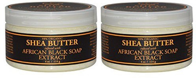 

Nubian Heritage Shea Butter (African Black Soap) With Oats, Aloe Vera, Sandalwood Oil And Vitamin E, 4 Oz (Pack Of 2)(118.29 ml)