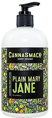 

CannaSmack Plain Mary Jane Hydrating Hemp Body Lotion (16Oz)(473.18 ml)
